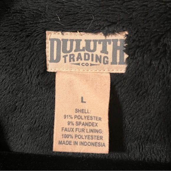 Duluth Trading Co. (Large) Parka Coat w/Fake Fur - Picture 5 of 5